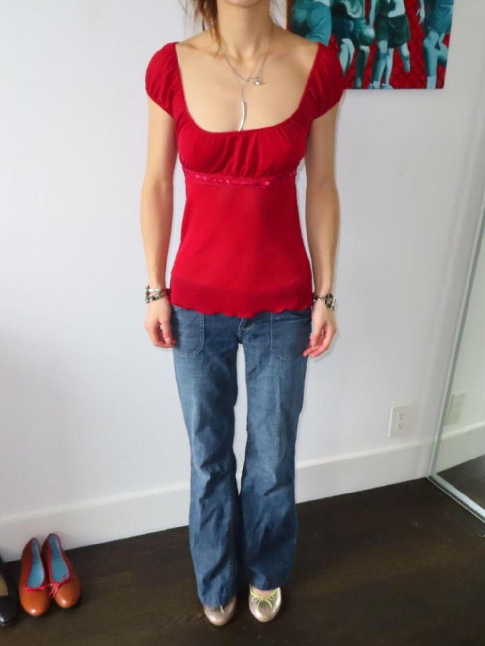Women's Burgundy Shirt